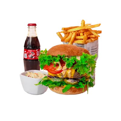 Cheeseburger Zestaw — Centrum Kolorado, pizzeria w Malawie pod Rzeszowem